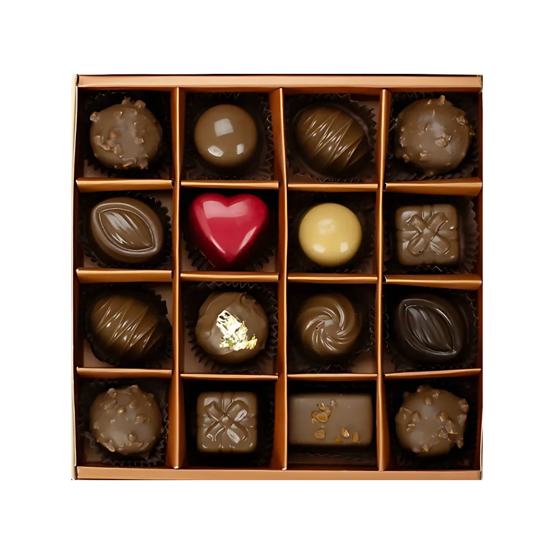 flowers-1 Boîte Paris de 16 Chocolats