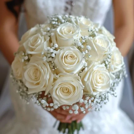 Reine – Bouquet de Mariée Royal et Raffiné