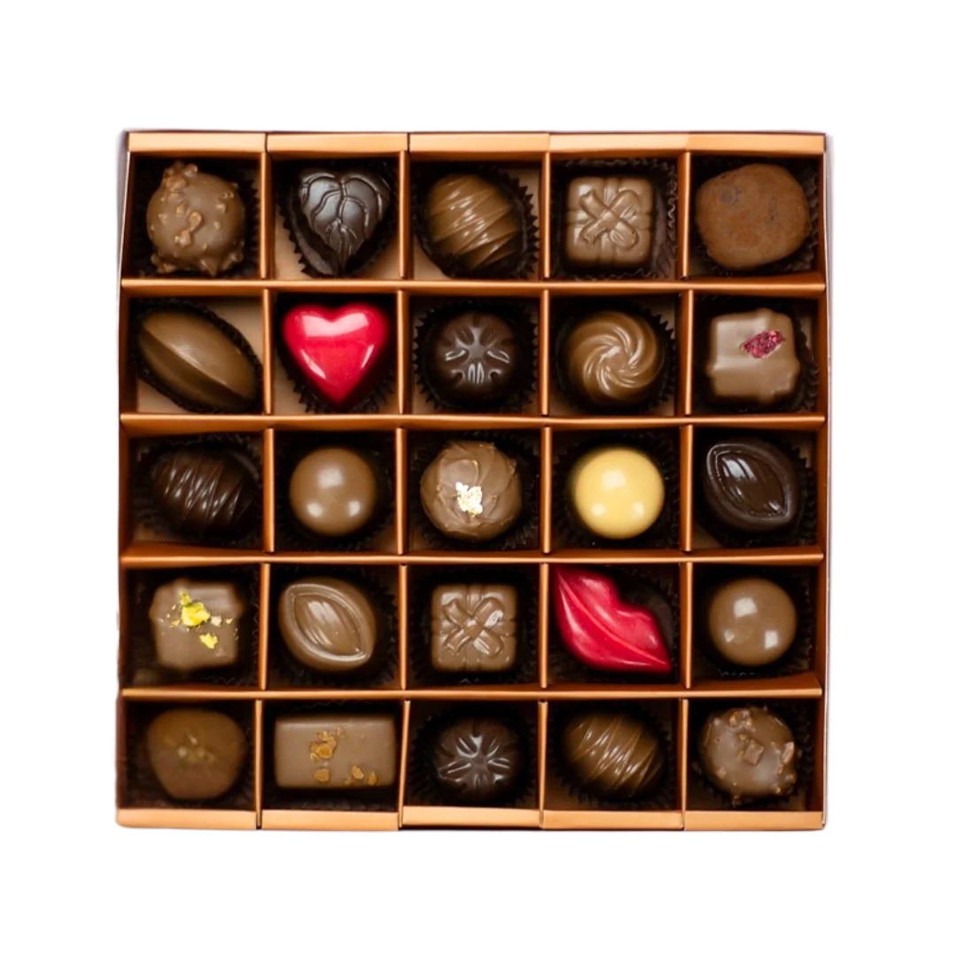 flowers-5 Coffret Bruges 25 Chocolats – Chocolats Fins & Gourmands à Marrakech