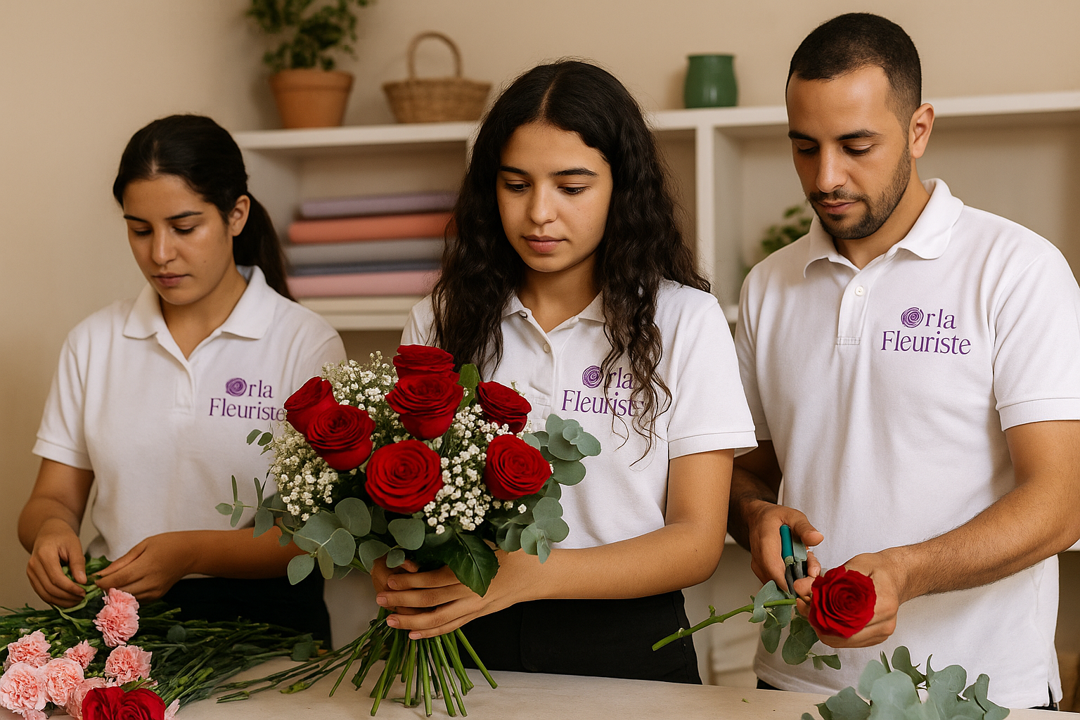 Comment créer un bouquet de fleurs parfait – Conseils d’Orla Fleuriste à Marrakech